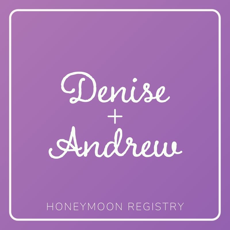 Denise Donoho & Andrew Larsen - Honeymoon Fund