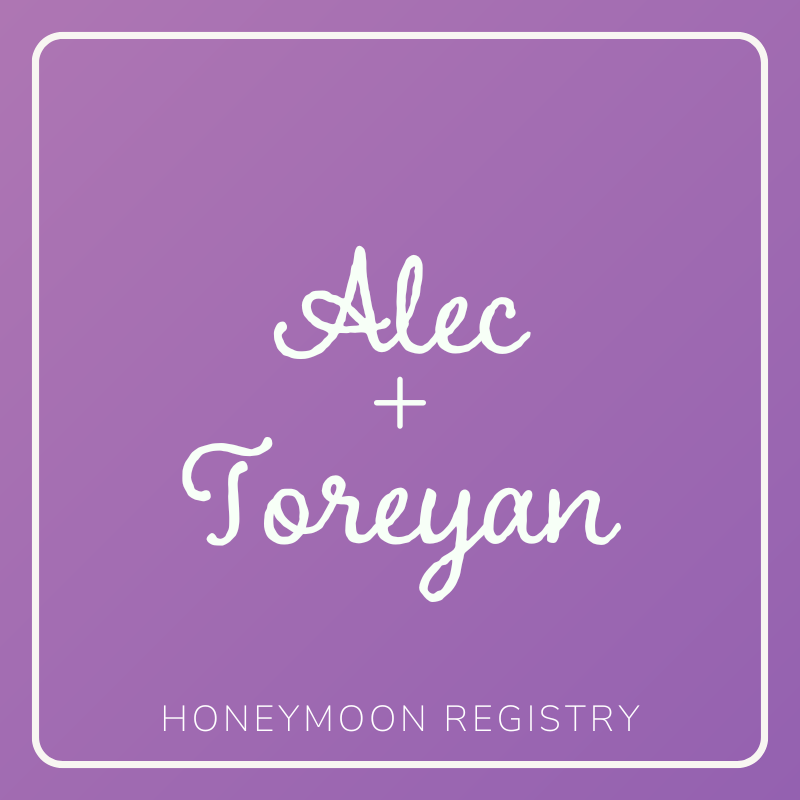 Alec Bartz & Toreyan Habenicht - Honeymoon Fund